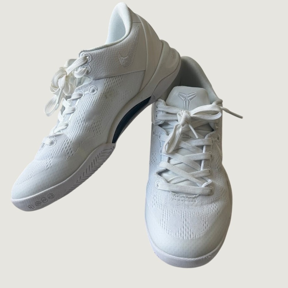 Nike Boys Youth Kobe Mamba Fury Basketball Shoes White CW6013-001 Size 7Y